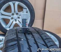 Bridgestone + TOYO, 215/55 R18. Летние, износ: 5%, 4 шт