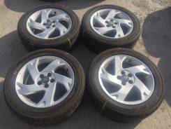 205/55 R16 Yokohama Earth-1 литые диски 5х100 (К7-1604). 6.5x16" 5x100.00 ET39