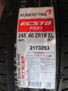Kumho Ecsta PS91. Летние, 2017 год, без износа, 4 шт