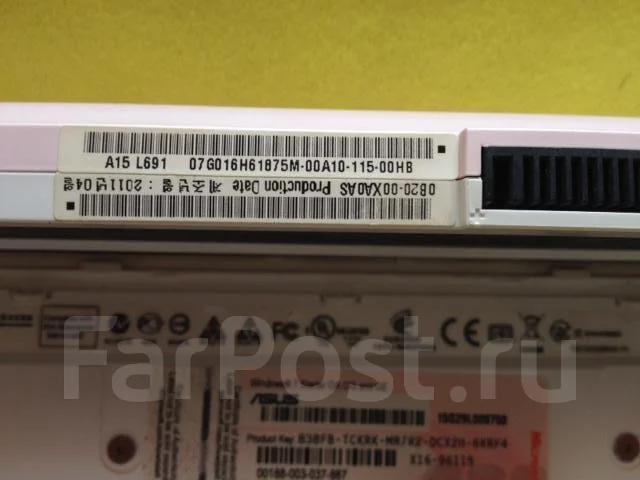 Asus Eee PC 1015PW. 10.1", ��� 2048 ��, WiFi: 1, Bluetooth: 1 ����
