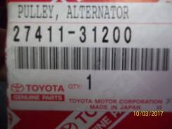 Шкив генератора. Toyota: Hilux Surf, Tundra, 4Runner, Regius Ace, Hilux, Land Cruiser Prado, Dyna, Coaster, Fortuner, Toyoace, Kijang, Crown, Tacoma...