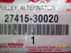Шкив генератора. Toyota: Toyoace, Hilux Surf, Hiace, Hilux, Land Cruiser Prado, Dyna Двигатели: 1KDFTV, 2KDFTV