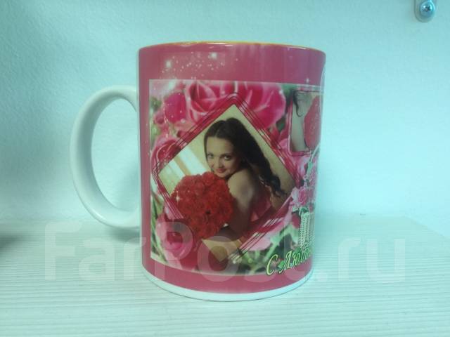 Печать на кружках на 8 марта! Кружки на заказ! Термокружки - Подарки и ...