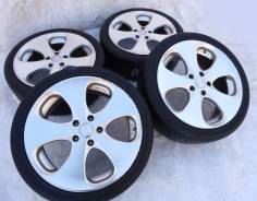 Диски M'z Speed на лете 225x40x18. 7.5x18 5x114.30 ET52 ЦО 73,1 мм.