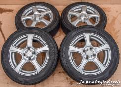 Insight 5,5JxR15 4x100 ЕТ50 Dunlop DSX-2 185/60R15 зима 6-7мм. 5.5x15 4x100.00 ET50 ЦО 73,0 мм.