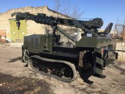 Aichi. Японская гусеничная буровая-кран D-400. 2000г. ПСМ есть.