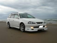 Накладка на бампер. Toyota Caldina, AT211, AT211G, CT216, CT216G, ST210, ST210G, ST215, ST215G, ST215W