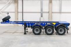 Grunwald. Полуприцеп-контейнеровоз Gr-VCSt 20 Ft, 34 000 кг.