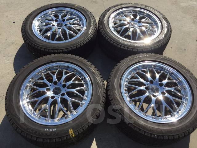 215/55 R17 Bridgestone Blizzak Revo GZ литые диски 5х114.3 (К7-1710 ...