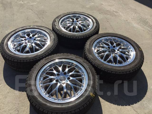 215/55 R17 Bridgestone Blizzak Revo GZ литые диски 5х114.3 (К7-1710 ...