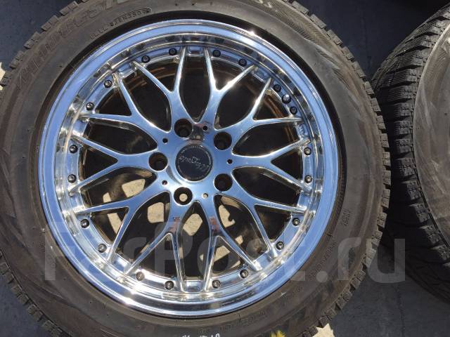 215/55 R17 Bridgestone Blizzak Revo GZ литые диски 5х114.3 (К7-1710 ...