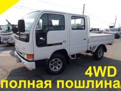 Nissan Atlas. 4WD, двухкабинник+борт, 2 700 куб. см., 1 500 кг.