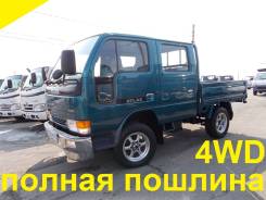 Nissan Atlas. 4WD двухкабинник+борт, 2 700 куб. см., 1 500 кг.