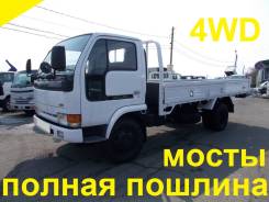 Nissan Atlas. 4WD, борт 4 тонны, 4 200 куб. см., 3-5 т