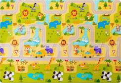 Двухсторонний коврик Green Soft 190 x 130 x 1.2 см. ТЦ Зелёный Остров