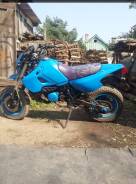 Kawasaki KSR80. 80 куб. см., исправен, без птс, с пробегом