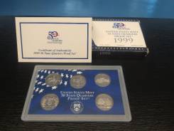 США Годовой набор квотеров (штаты) 1999 Proof SET
