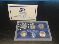 США Годовой набор квотеров (штаты) 2005 Proof SET