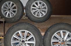 4 колеса Yokohama Geolandаr 235*70 R16. Лето. x16 ЦО 110,0 мм.