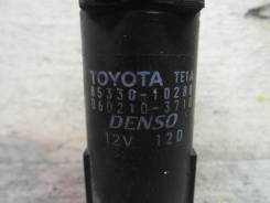 Мотор бачка омывателя. Toyota: Ipsum, Cynos, Yaris, RAV4, Noah, Matrix, Succeed, Vitz, Corona, Crown, T100, Corsa, bB, Picnic Verso, Carina, Paseo, Vi...