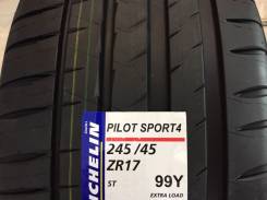 Michelin Pilot Sport. Летние, 2016 год, без износа, 4 шт
