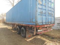 Одаз 9385. Продам полуприцеп площадку - контейнеровоз, 26 000 кг.