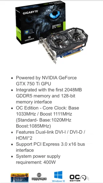 GeForce GTX 750 Ti ����