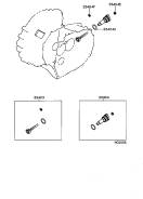 Сальник привода. Toyota: Sprinter, Celica, Carina, Vista, Corona, Sprinter Carib, Camry, Corolla Levin, Sprinter Trueno, Corolla, MR2 Lexus ES250, VZV...