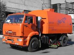 Кургандормаш КО-318Д. КО-318Д на шасси Камаз-53605 вакуумная подметально-уборочная (пылесос), 1 800 куб. см.