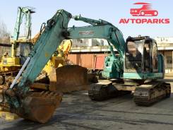 Kobelco SK100. Гусеничный экскаватор с ковшом Kobelko SK 200 SR, 10 000 куб. см., 1,00 куб. м.