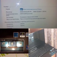 Asus K52JC. 17", 2,1����, ��� 2048 ��, ���� 350���, WiFi, Bluetooth ����