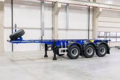 Grunwald. Полуприцеп-контейнеровоз 20ft, 34 000 кг.