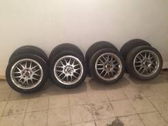 Колеса R17 (летние Nokian Hakka Black 225-45-17 + диски Legzas 17). 7.0x17 5x114.30 ET55