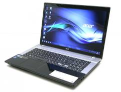 Acer Aspire V3-771G. 17.3", 3,4 ГГц, ОЗУ 8192 МБ и больше, диск 128 Гб, WiFi, Bluetooth, аккумулятор на 3 ч.