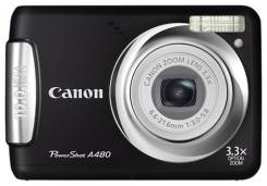 Canon PowerShot A480. 10 - 14.9 Мп, зум: 3х
