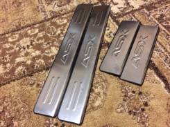 Накладка на порог. Mitsubishi ASX