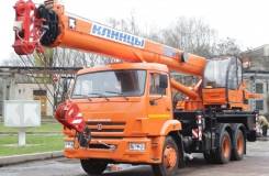 КамАЗ 65115. Автокран Клинцы 55713-1К-4 25т. (Камаз-65115) Овоид, 10 850 куб. см., 25 000 кг., 31 м.