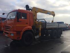 Камаз 43118 Сайгак. КМУ Камаз 43118-3027-46+Soosan SCS736 верх. упр., 6 700 куб. см., 12 000 кг.
