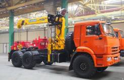 Камаз 43118 Сайгак. КМУ Тягач Камаз 43118-3090-46 Soosan SCS746L Top верх. упр., 7 000 куб. см., 12 000 кг.