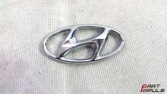 Эмблема решетки. Hyundai Solaris