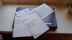 Lenovo IdeaPad Z580. 15.6", 2,3����, ��� 4 ��, ���� 500���, WiFi: 1, Bluetooth: 1, ����������� �� 4��. ����