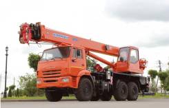 Клинцы КС-55713-5К-3. КС 55713-5К-3 автокран 25т. (Камаз-43118) ЕВРО-4, 25 000 кг., 28 000 м.