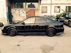 Порог пластиковый. Subaru Legacy B4, BE9, BE5, BEE