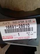 Дефлектор радиатора. Toyota RAV4, ASA44L, ALA49L, XA40, ZSA42L, ASA42, ASA44, ZSA44L