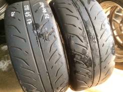 Dunlop Direzza ZII. Летние, 2013 год, износ: 50%, 2 шт