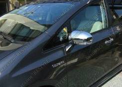 Накладка на зеркало. Toyota: Wish, Prius a, Venza, Mark X, Prius v, Prius. Под заказ