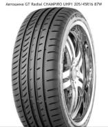 GT Radial Champiro UHP1. Летние, 2016 год, без износа, 1 шт