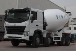 Howo Sinotruk. Автобетоносмеситель Sinotruk HOWO 8x4, A7 ZZ5407GJBS3267P, г/в 2017, 10 000 куб. см., 12,00 куб. м. Под заказ