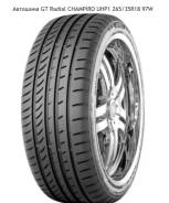 GT Radial Champiro UHP1. Летние, 2016 год, без износа, 1 шт
