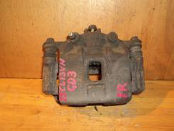 Суппорт тормозной. Honda Jazz Honda Fit, GD3, LA-GD3, UA-GD4, LA-GD4, CBA-GD4, UA-GD2, DBA-GD2, LA-GD2, UA-GD3, DBA-GD4, CBA-GD3, DBA-GD3 Honda Partne...